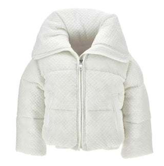 Monnalisa Giubbino Trapuntato Con Cappuccio 17B108