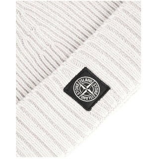 Stone Island Cappello a coste in misto lana con Compass K2S16N100003