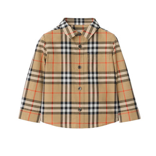 Burberry Camicia In Popeline A Quadri 8121242