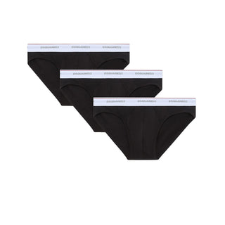Dsquared2 Slip Tripack DCX300060 Con Elastico Logato