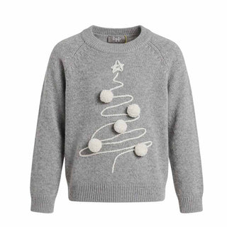 Il Gufo Pullover mit Applikationen A22MA401EM220