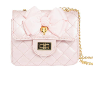 Angel's Face Borse A Tracolla SKYLA QUILTED PEARL PINK Con Ciondolo