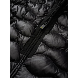 Blauer Giubbino Trapuntato A Onde Nero 26WBLKC02270-999EI Bryant Jr Per Bambino