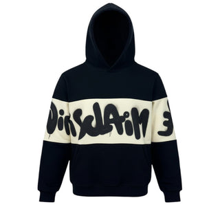 Disclaimer Felpa in cotone con cappuccio e stampa 25IDK58683