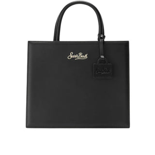 Mc2 Saint Barth Borsa Midi in pelle nera SHBM0001-00507I