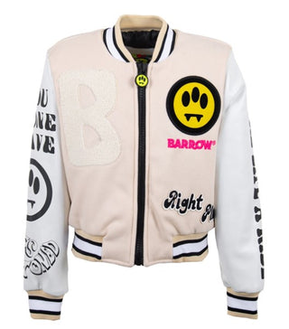 Barrow College-Jacke 032102 mit Aufdrucken für Mädchen