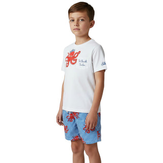 Mc2 Saint Barth Costume Jean A Righe Con Polipetti JEA0001/02043L