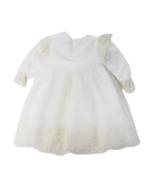 Ponto Por Ponto Ceremony Dress 6071 buttons back