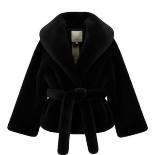 Yes London Ecopelliccia Con Cintura YSL/EC006N In Poliestere