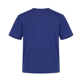 Givenchy T-shirt Bluette A Maniche Corte H31345/865 Per Bambini