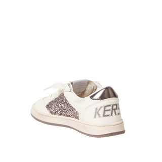 Golden Goose Sneakers Ballstar P01117547 In Pelle Glitterata