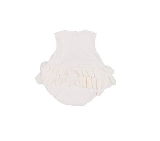 Emporio Armani Romper with ruffles 3ked713j42z With Magnetic Clip