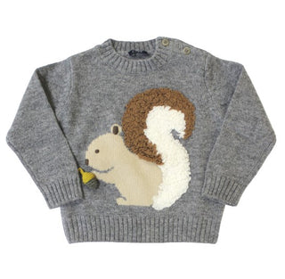 Il Gufo Maglia con applicazioni A21MA366EM220