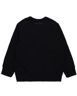 Maison Margiela Felpa Girocollo M60796-MM02X Con Logo Frontale