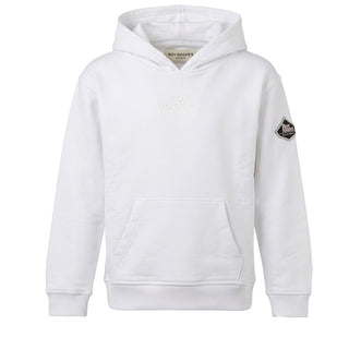 Roy Roger's Felpa Bianca Con Cappuccio RZ483/0113 Per Bambino