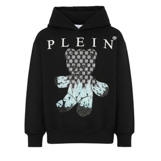 Philipp Plein Felpa Con Cappuccio S6PHJBHS067 E Orsetto