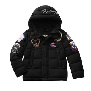 Blauer Bomber Jacket 23WBLKC02546 With Patches