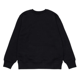 Dsquared2 Felpa girocollo nera con logo DQ3193-D0AGW-DQ900