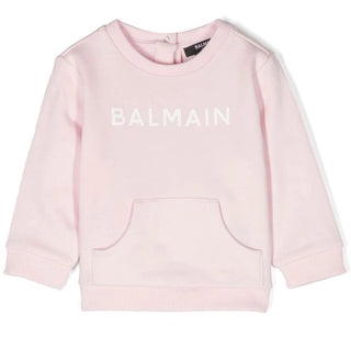 Balmain Felpa felpa unisex neonato bs4510