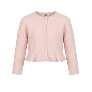 Il Gufo Cardigan Rosa In Lana A23GF418EM220 Per Neonata