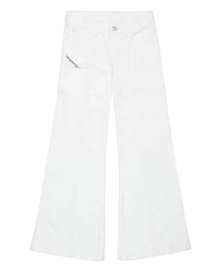 Diesel Pantaloni In Denim J01919-KXBMQ A Palazzo