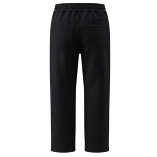 Daniele Alessandrini Pantaloni Neri Con Vita Elasticizzata 1231P00348-N Per Bambino