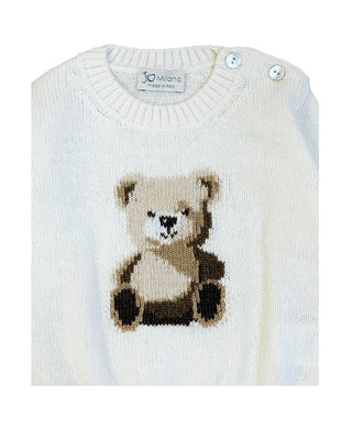 J.o Milano Maglia girocollo da neonato 463A1