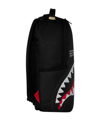 SPRAYGROUND Zaino SHARK CENTRAL BLACK EMBROIDERED SHARK 910B9629NSZ