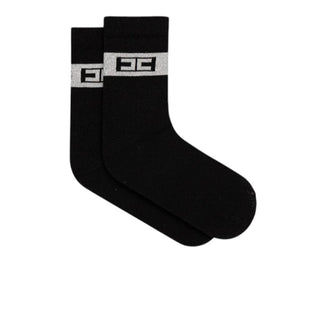 Elisabetta Franchi Calzettoni Con Logo EFCZ002.C Da Bambina