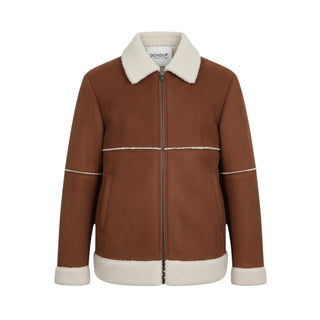 Dondup Giubbino Montone con dettagli in pelliccia DMGB012