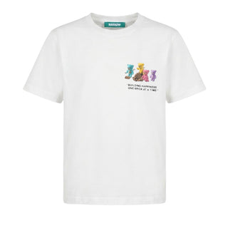 Barrow T-shirt Bianca In Jersey Con Stampa F6BWUATH062-002