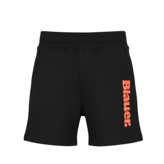 Blauer Bermuda In Felpa Nero Per Bambino 26SBLKP05519-999