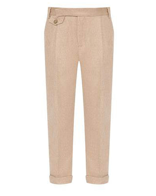 Eleventy Pantaloni beige con pince da bambino EV6P00-I0235