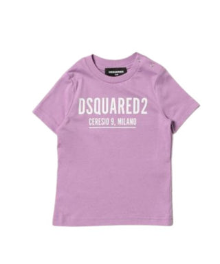 Dsquared2 Crewneck T-shirt with front logo DQ0842-D00MV