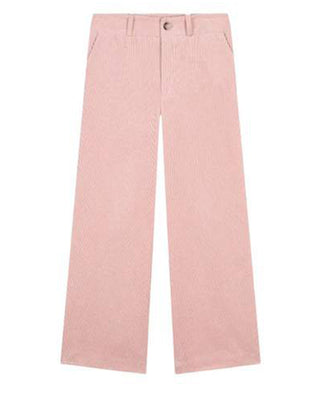 Chloè Pantaloni rosa in velluto a coste C20300