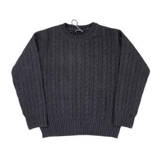 The Owl Braided Sweater A21MA332EM220