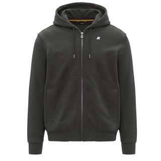 k-Way Felpa Anthony Verde Con Cappuccio K8133IW-WMR Per Uomo