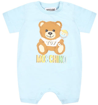 Moschino TEDDYBÄR MIT ZENTRALER SPIELDOSE MOY02P MIT CLIPS