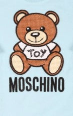 Moschino Onesie WITH DETACHABLE FEET MUY03X WITH CLIPS