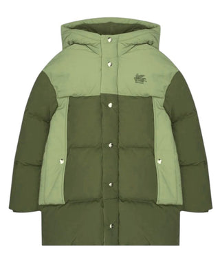 Etro Giubbino trapuntato con cappuccio e logo GV2P20-N0294