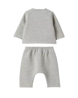 Teddy & Minou Completo grigio da neonato I24CP056M0131