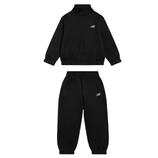 New Balance Tuta Nera In Triacetato Con Logo YS61Q43T-BK056 Per Bambino