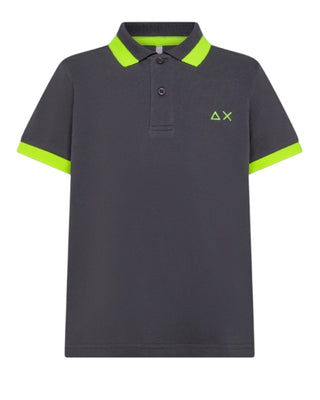 Sun68 Polo A Maniche Corte A35321 Con Logo