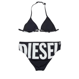 Diesel Costume Due Pezzi Nero Per Bambina J02717-KYAG8-K900