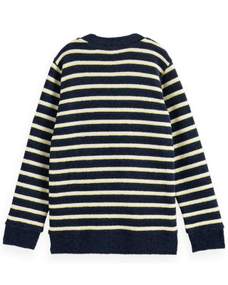 Scotch&Soda Maglia girocollo a righe 177835