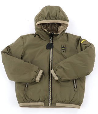 Blauer Double Face Jacket 23WBLKC06227 With Logo