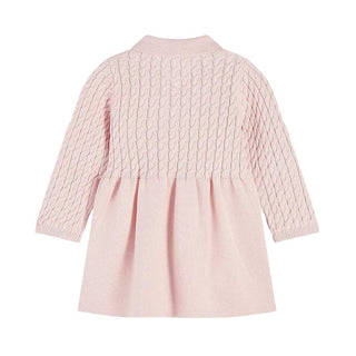 Tommy Hilfiger Vestina In Maglia Rosa KN0KN02308-TJQ Per Neonata