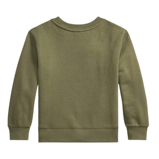 Polo Ralph Lauren Felpa Girocollo Verde Con Polo Bear 322B27294001 Per Bambino