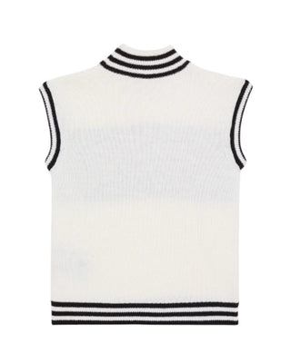 Balmain Gilet in lana con logo BV9A51-Z2361