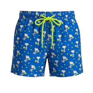 Mc2 Saint Barth Costume Jean Lighting Con Stampa Padel Snoopy JEA0004/02654L Per Bambino